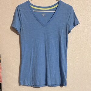 Mossimo Supply Co. Women's Short Sleeve Blue Tee